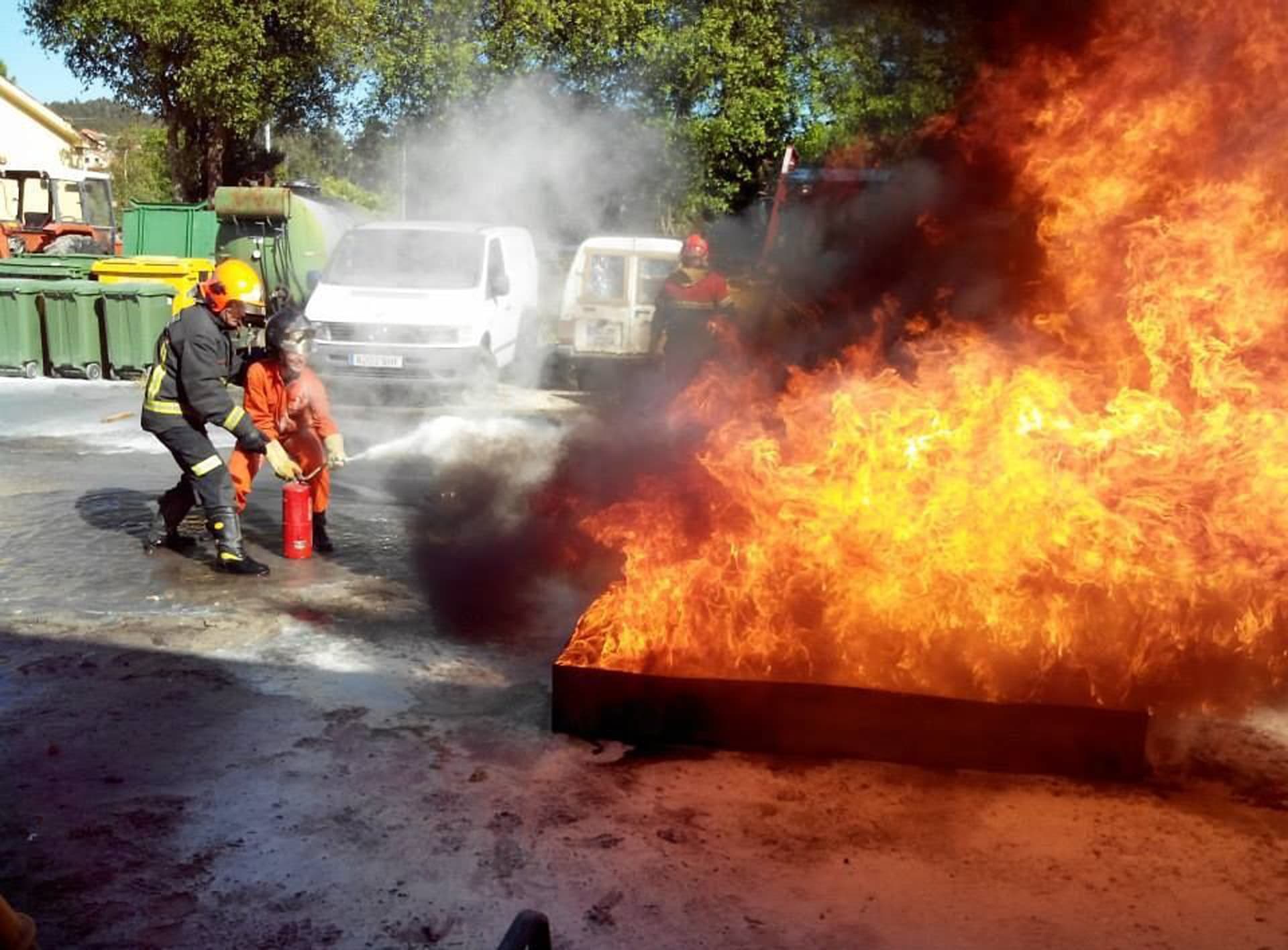 Cursos formativos en emergencias en Sada